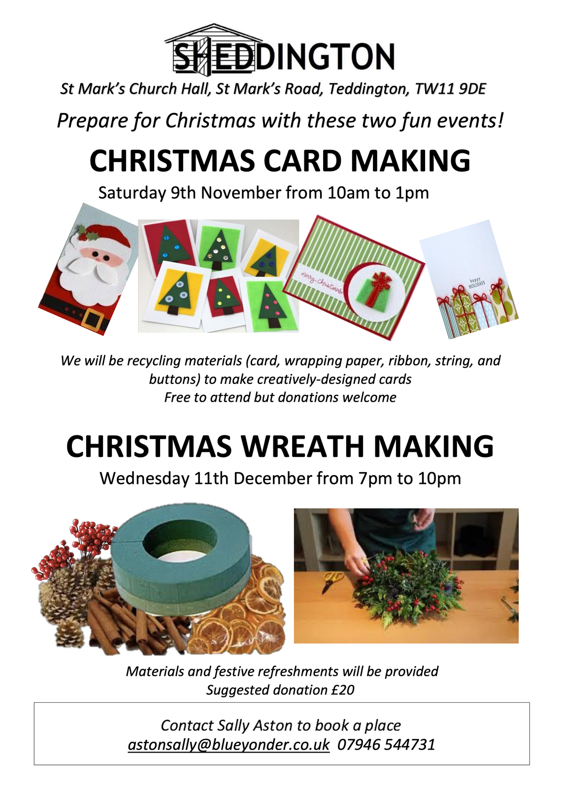 Christmas Crafts Flyer