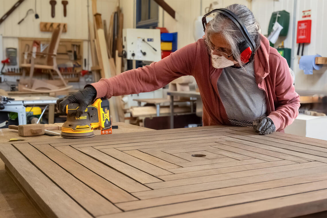 Teak Table Refurbishment